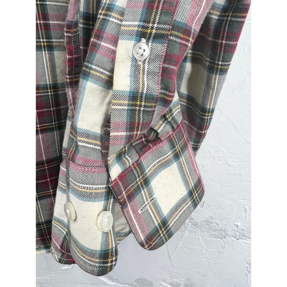 Jacob Miller Shirtmaker Plaid Shirt Button Down Cotton Wool Long Sleeves XL - Picture 5 of 6